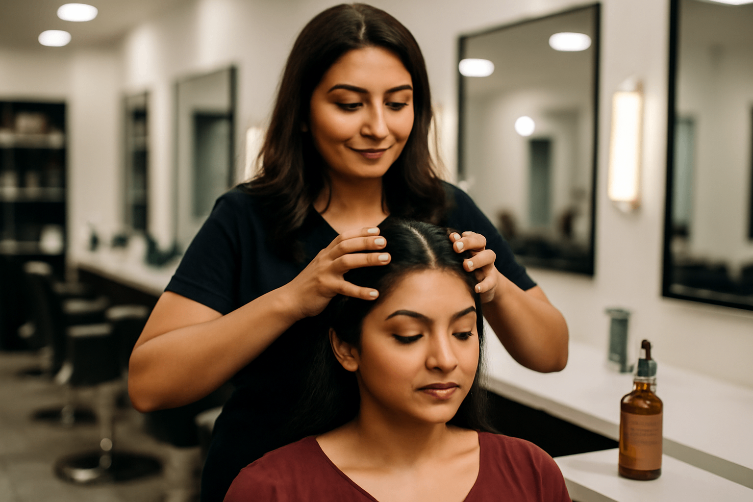 Scalp Oil Massage (Without Wash)