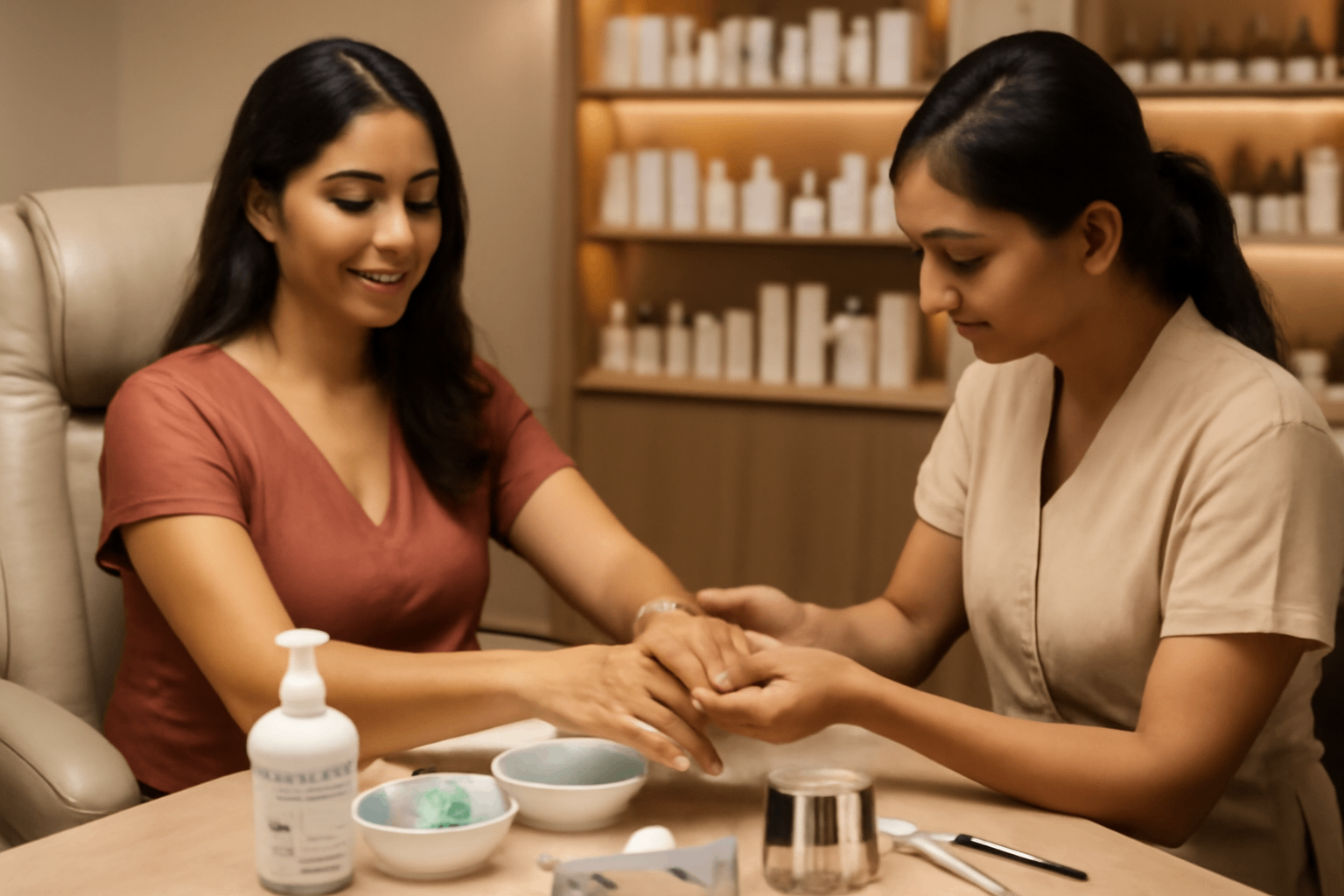 Marine Nourishing manicure